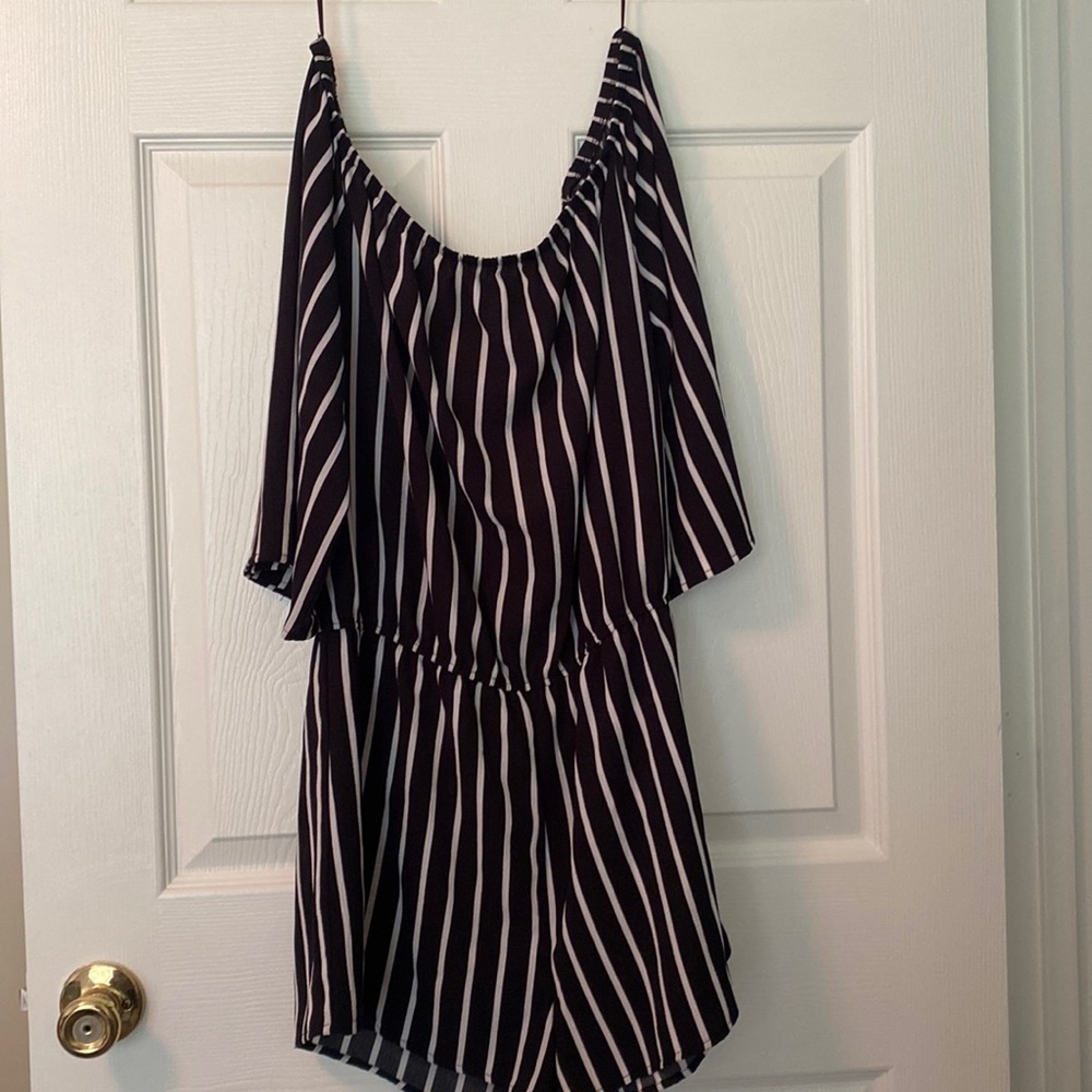 Off the shoulder romper